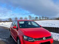 Gebraucht VW Polo 60 PS (44 kW) 2017 Rot Kleinwagen