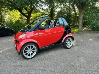 Gebraucht Smart ForTwo Cabrio Brabus 71 PS (52 kW) 2003 Rot Cabrio