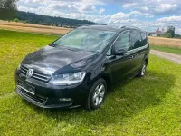 Gebraucht VW Sharan Sound 184 PS (135 kW) 2018 Schwarz Van / Kleinbus