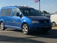 Gebraucht VW Caddy Maxi Life 105 PS (77 kW) 2009 Blau Van / Kleinbus