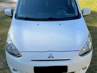 Gebraucht Mitsubishi Space Star 80 PS (58 kW) 2013 Weiß Van / Kleinbus
