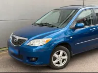 Gebraucht Mazda MPV 136 PS (100 kW) 2004 Blau Van / Kleinbus