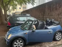 Used Mini Cooper Cabriolet 95 HP (69 kW) 2006 Blue Cabriolet