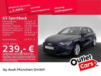 Gebraucht Audi A3 Performance 204 PS (150 kW) 2022 Blau Limousine