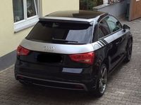 Gebraucht Audi A1 S-Line 140 PS (102 kW) 2014 Schwarz metallic Kleinwagen