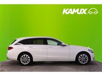 Gebraucht Mercedes C200 Exclusive 184 PS (135 kW) 2018 Polarweiss  unilack Kombi