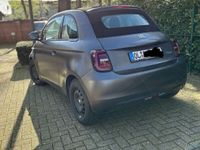 gebraucht Fiat 500e Icon Cabrio Donnergrau matt