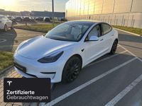 Gebraucht Tesla Model 3 Performance 377 kW (513 PS) 2021 Weiß Limousine