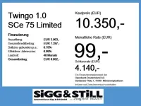 Gebraucht Renault Twingo LIMITED 73 PS (53 kW) 2020 Crystal weiss Kleinwagen