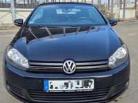 Gebraucht VW Golf Cabriolet 105 PS (77 kW) 2012 Schwarz Cabrio