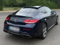 Gebraucht Mercedes C400 AMG line 333 PS (244 kW) 2017 Blau Coupé