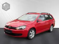 Gebraucht VW Golf VI 105 PS (77 kW) 2010 Rot Kleinwagen