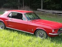 Gebraucht Ford V8 195 PS (143 kW) 1967 Rot Coupé
