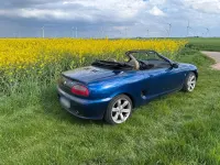 Gebraucht MG F 120 PS (88 kW) 2000 Blau Cabrio