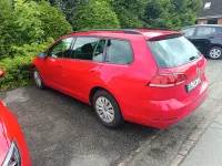 Gebraucht VW Golf VII Trendline 116 PS (85 kW) 2019 Rot Kombi