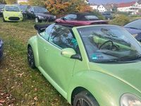 Gebraucht VW New Beetle Cabriolet 116 PS (85 kW) 2004 Grün Cabrio