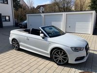 Gebraucht Audi A3 Cabriolet S-Line 150 PS (110 kW) 2015 Weiß Cabrio