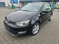 Gebraucht VW Polo Team 69 PS (50 kW) 2010 Schwarz Kleinwagen