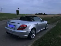 Gebraucht Mercedes SLK55 AMG AMG 360 PS (264 kW) 2005 Silber Cabrio