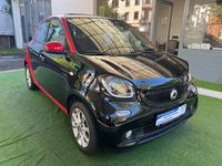 Gebraucht Smart ForFour Basis 90 PS (66 kW) 2017 Schwarz/rot Kleinwagen