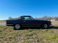 Gebraucht Mercedes SL500 231 PS (169 kW) 1984 Blau Cabrio