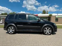 Gebraucht VW Touran Cross 170 PS (125 kW) 2009 Schwarz Van / Kleinbus