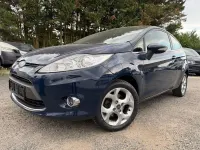 Gebraucht Ford Fiesta Titanium 82 PS (60 kW) 2009 Blau Kleinwagen
