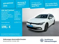 Gebraucht VW Golf VIII Active 131 PS (96 kW) 2023 Pure white Kombi