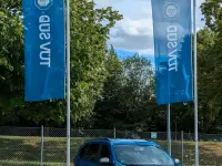 Gebraucht Dacia Lodgy Celebration 102 PS (75 kW) 2017 Blau Van / Kleinbus