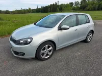 Gebraucht VW Golf VI Exclusive 122 PS (89 kW) 2010 Silber Kleinwagen