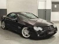 Gebraucht Mercedes SL55 AMG AMG 517 PS (380 kW) 2007 Obsidianschwarz Cabrio