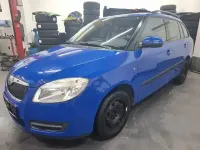 Gebraucht Skoda Fabia Ambiente 105 PS (77 kW) 2009 Modra dynamique/dynamic blau Kombi