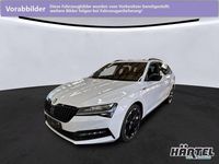Gebraucht Skoda Superb SportLine 200 PS (147 kW) 2023 Moonweiß (white), metallic Kombi