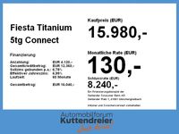 Gebraucht Ford Fiesta Titanium 75 PS (55 kW) 2023 Frostweiß Kleinwagen