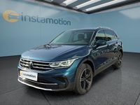Gebraucht VW Tiguan 200 PS (147 kW) 2022 Blau SUV