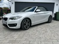 Gebraucht BMW 220 Performance 190 PS (139 kW) 2015 Weiß Cabrio