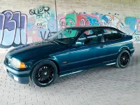 Gebraucht BMW 316 102 PS (75 kW) 1996 Grün Coupé