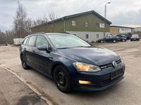 Gebraucht VW Golf VII Trendline 110 PS (80 kW) 2016 Blau Kombi