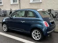 Gebraucht Fiat 500C Lounge 69 PS (50 kW) 2013 Blau Cabrio