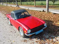 Gebraucht Triumph TR6 95 PS (69 kW) 1976 Rot Cabrio