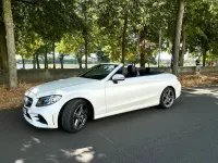 Gebraucht Mercedes C200 AMG 184 PS (135 kW) 2019 Weiß Cabrio