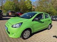 Gebraucht Mitsubishi Space Star 71 PS (52 kW) 2013 F24 ext grün metallic Van / Kleinbus