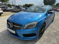 Gebraucht Mercedes A180 AMG line 122 PS (89 kW) 2015 Blau Kleinwagen