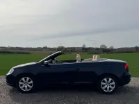 Gebraucht VW Eos 200 PS (147 kW) 2009 Blau Cabrio
