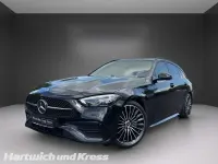 Gebraucht Mercedes C220 AMG line 197 PS (144 kW) 2025 Schwarz  unilack Kombi