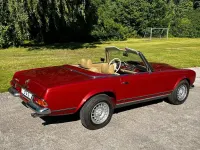Gebraucht Mercedes SL280 170 PS (125 kW) 1971 Rot Cabrio