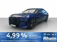 Gebraucht BMW 740 M Sport 286 PS (210 kW) 2024 Marina bay blau metallic Limousine