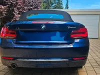 Gebraucht BMW 218 Luxury Line 136 PS (100 kW) 2017 Blau Cabrio