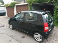 Gebraucht Kia Picanto EX 65 PS (47 kW) 2005 Schwarz Kleinwagen