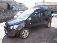 Gebraucht VW Caddy 102 PS (75 kW) 2011 Schwarz Van / Kleinbus